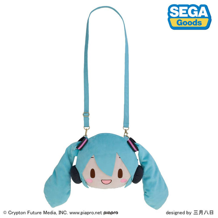 SEGA fuwa petit Hatsune Miku Face Shoulder Bag (M) | 4582733453811