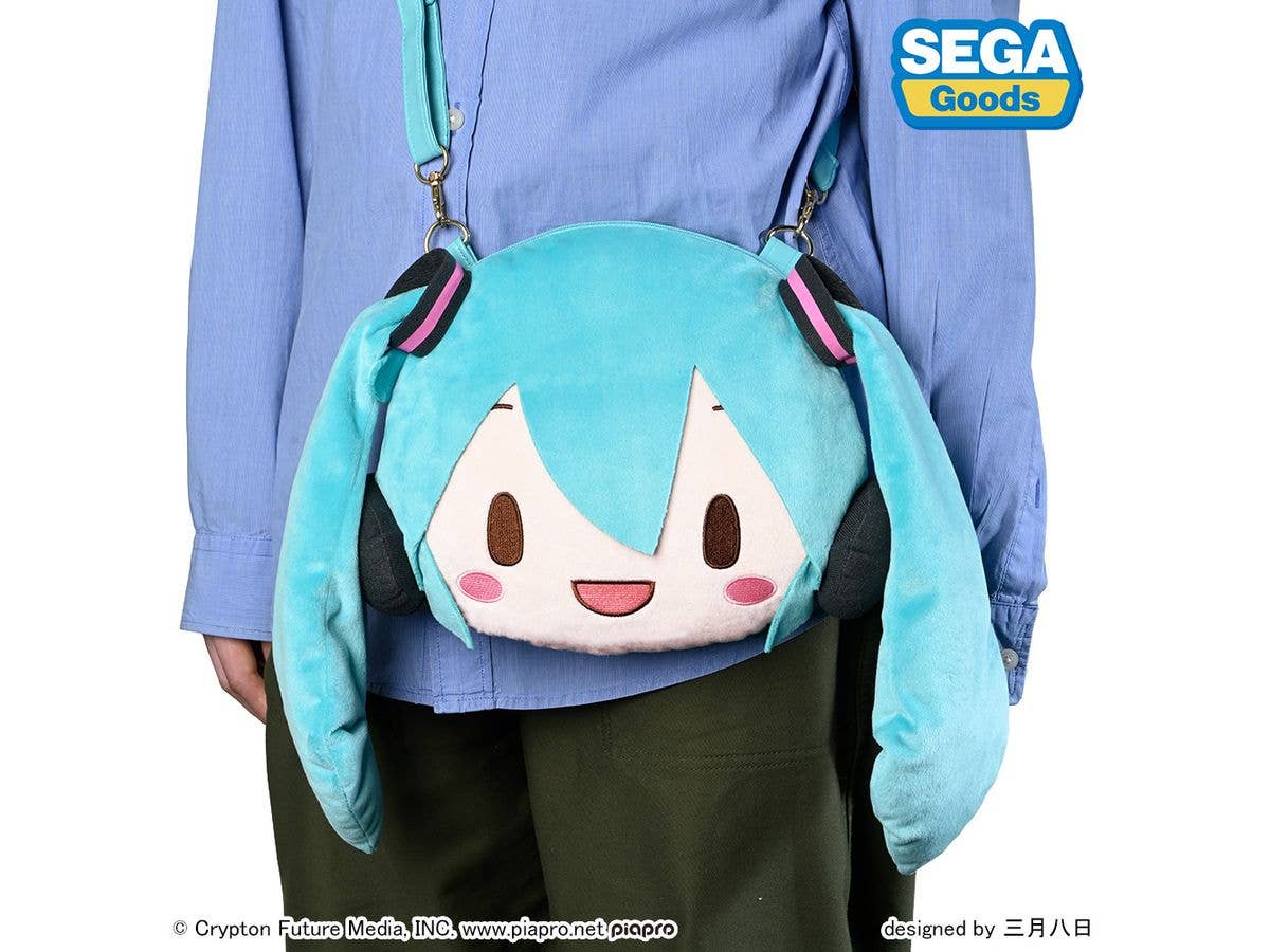 SEGA fuwa petit Hatsune Miku Face Shoulder Bag (M) | 4582733453811