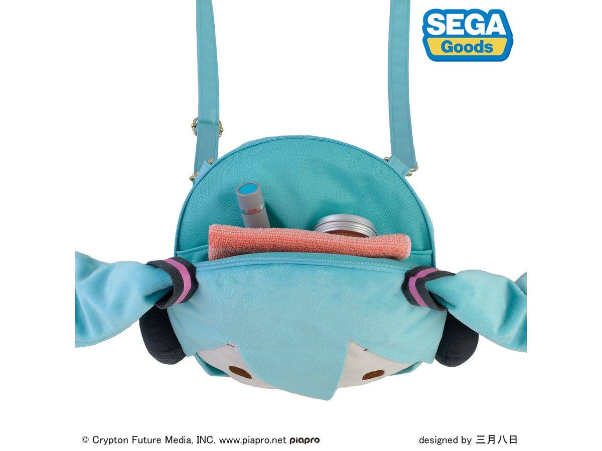SEGA fuwa petit Hatsune Miku Face Shoulder Bag (M) | 4582733453811