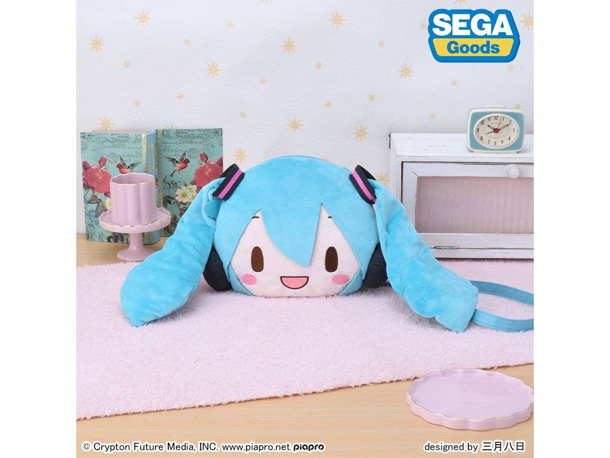 SEGA fuwa petit Hatsune Miku Face Shoulder Bag (M) | 4582733453811