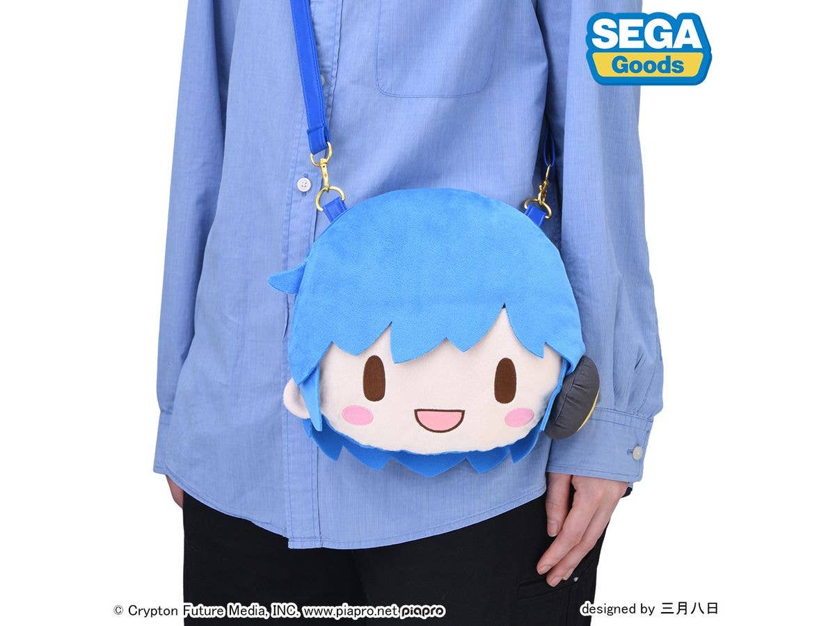 SEGA fuwa petit KAITO Face Shoulder Bag (M) | 4582733453866