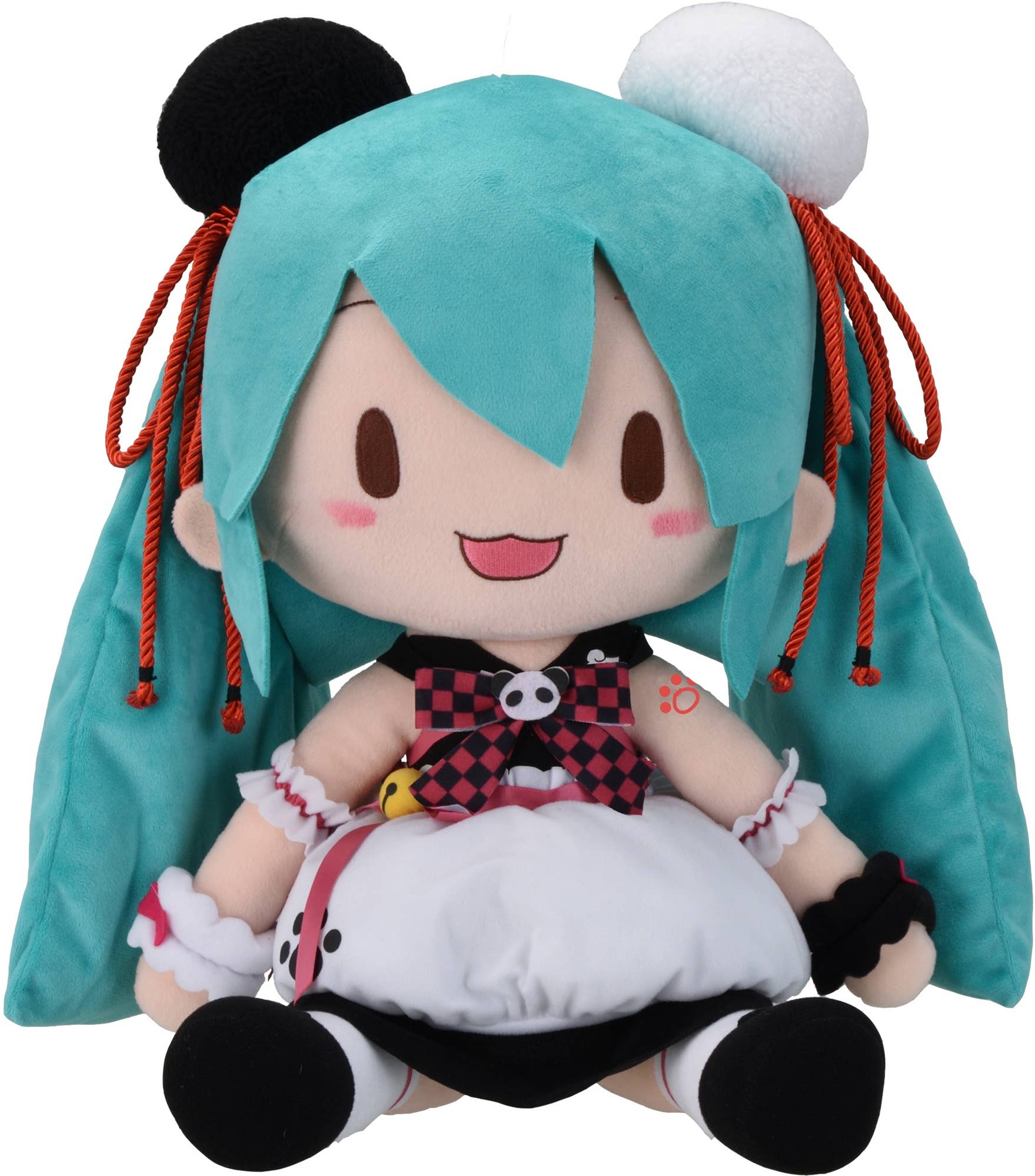Hatsune Miku Series Hatsune Miku Panda Manju Fluffy Plush | 4580779516118