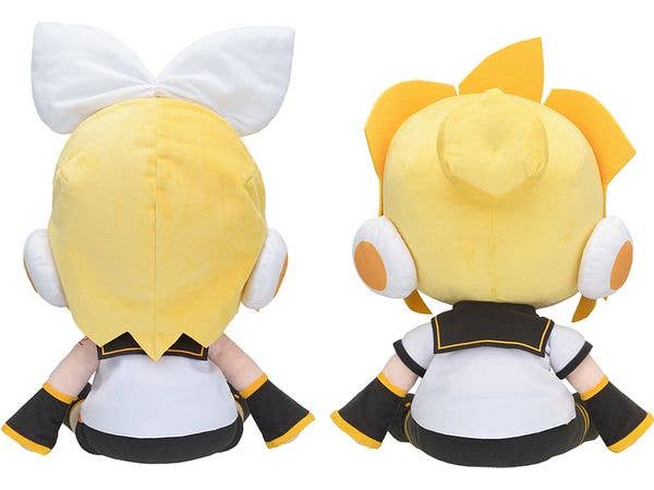 Character Vocal Series 02: Kagamine Rin/Len Series Hatsune Miku Rin Kagamine Fuwapuchi Dodeka Jumbo Plush | 4580779516125