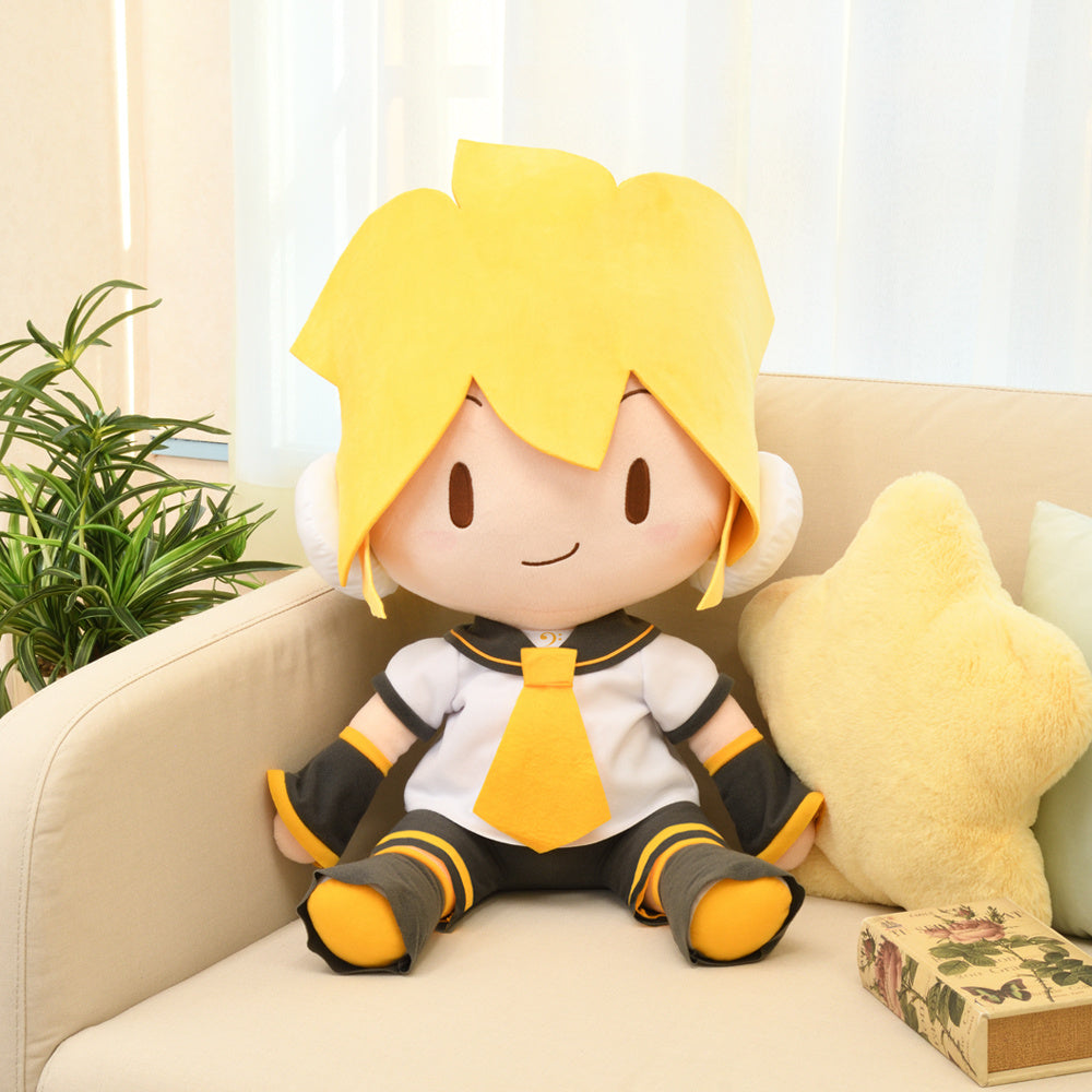 Good Smile Company Character Vocal Series 02: Kagamine Rin/Len Series Hatsune Miku Ren Kagamine Fuwapuchi Dodeka Jumbo Plush