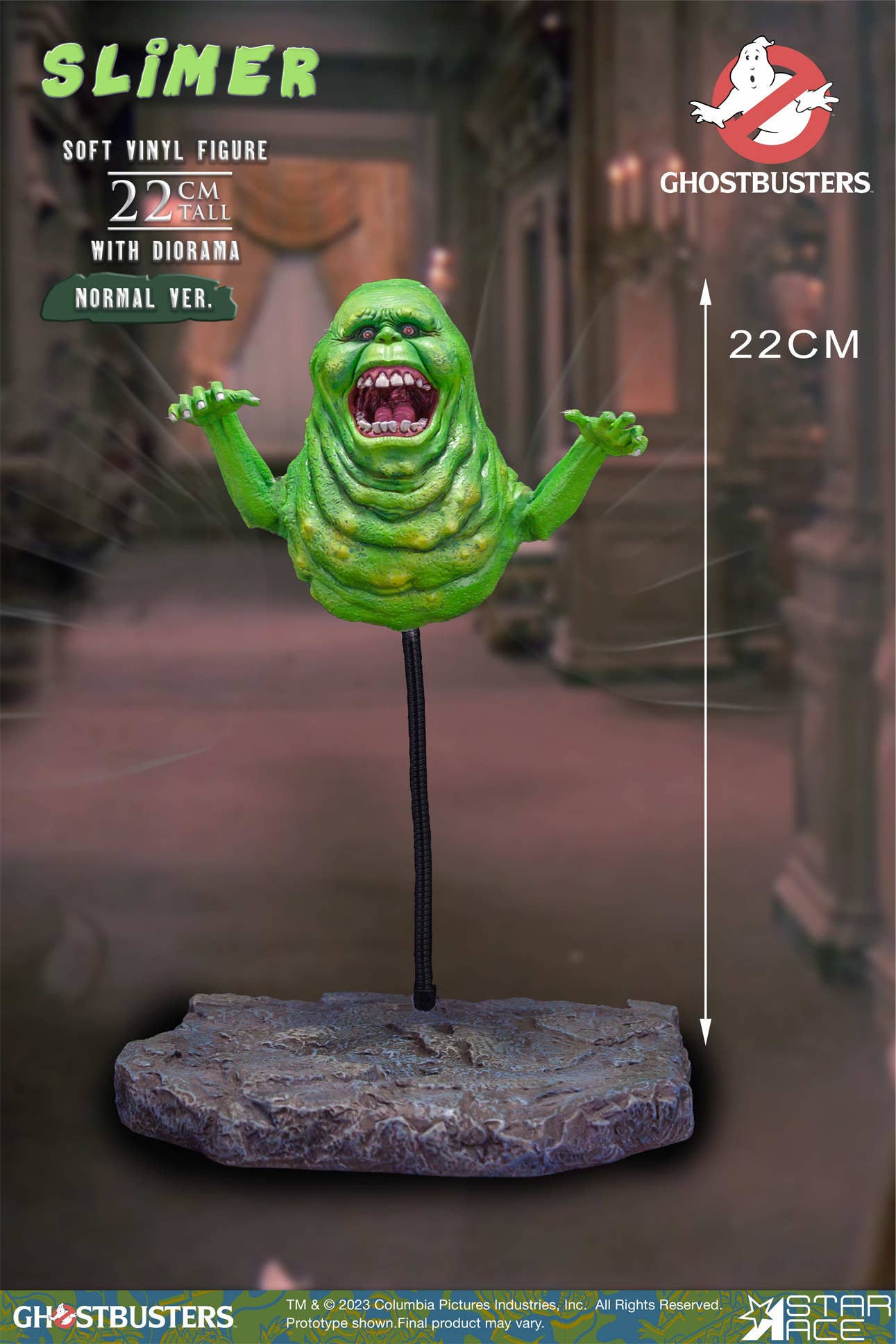 GHOSTBUSTERS SLIMER 1/8 SCALE SOFT-VINYL FIGURE | 4897057888400