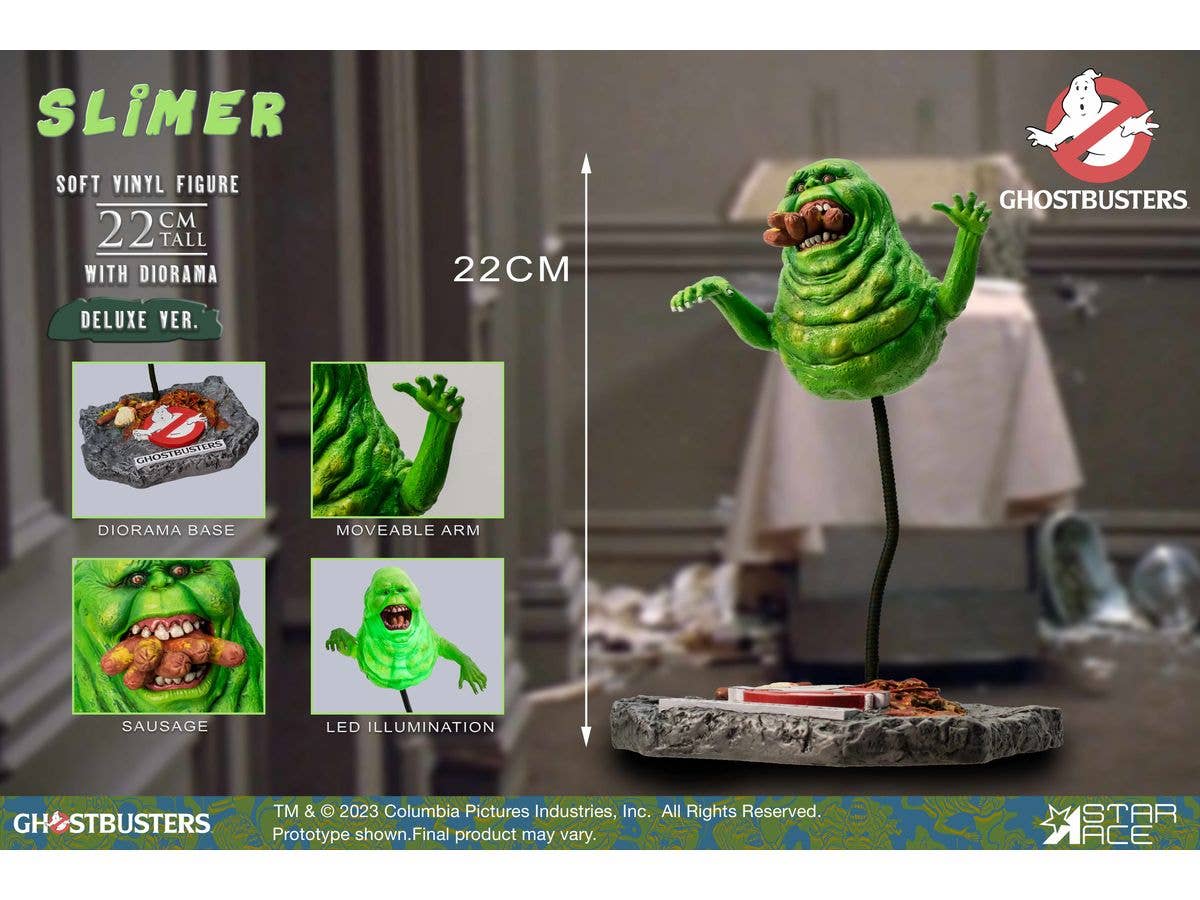 GHOSTBUSTERS SLIMER 1/8 SCALE SOFT-VINYL FIGURE DLX VER | 4897057888417