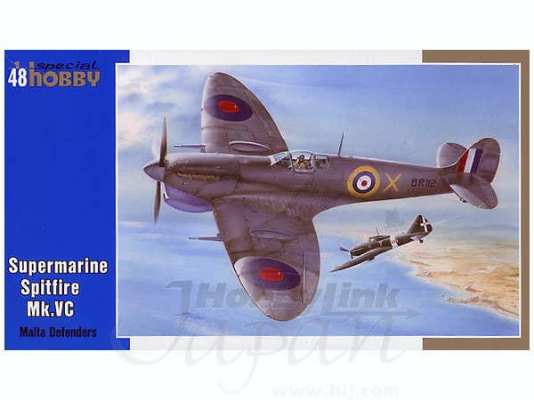 Special Hobby 1/48 Supermarine Spitfire Mk.VC 'Malta Defender' | 8594071081010