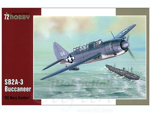 Special Hobby 1/72 SB2A-3 Buccaneer US NAVY Bomber | 8594071081591