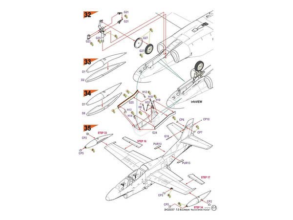 Special Hobby 1/32 T-2 Buckeye Red & White Trainer | 8594071083984