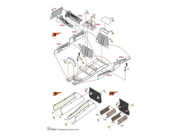 Special Hobby 1/32 T-2 Buckeye Red & White Trainer | 8594071083984