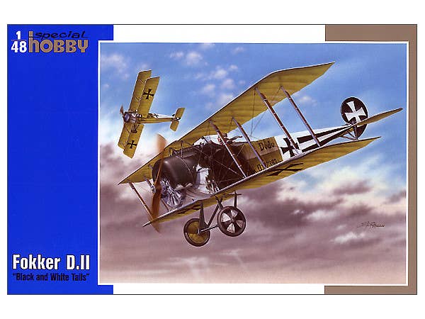 Special Hobby 1/48 Fokker D.ll Black & White Tails | 8594071081416
