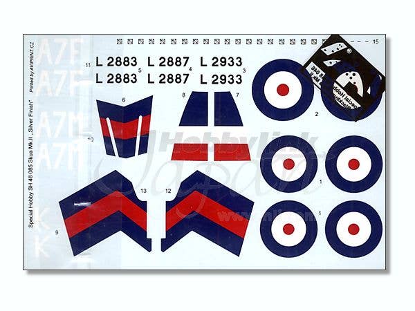 Special Hobby 1/48 Blackburn Skua Mk.ll Silver Finish | 8594071081331