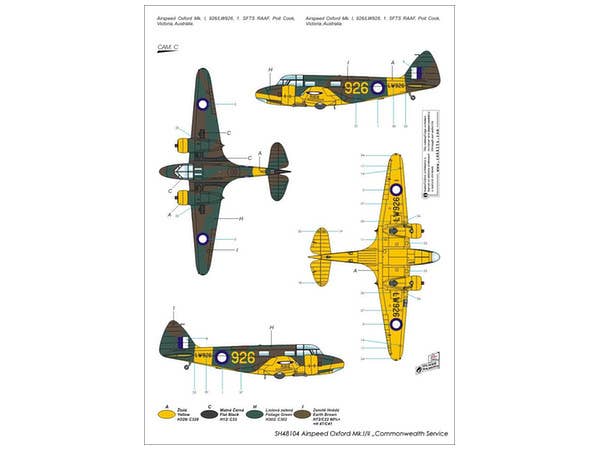 Special Hobby 1/48 Airspeed Oxford Mk.I/II 'Commonwealth Service' | 8594071082802