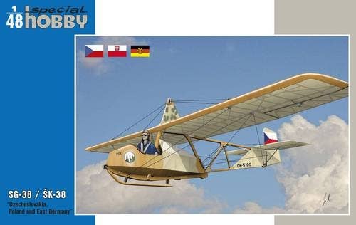 Special Hobby 1/48 SG-38 / SK-38 Czechoslovakia, Poland and East Germany | 8594071085094