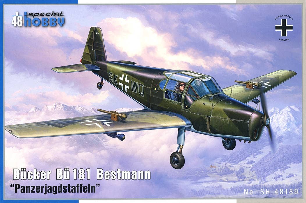 Special Hobby 1/48 Bucker Bu 181 Bestmann Panzerjagdstaffeln | 8594071085896
