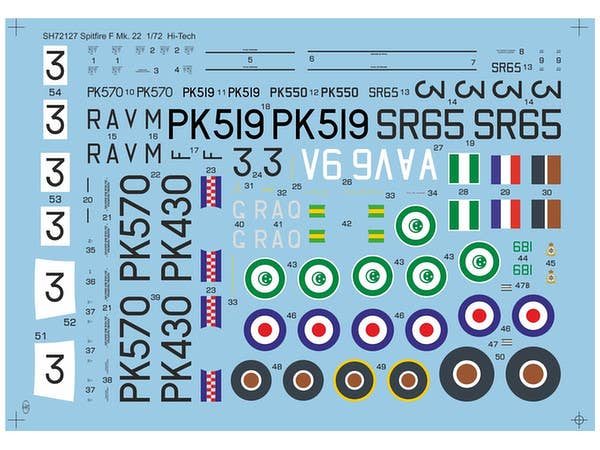 Special Hobby 1/72 Spitfire Mk.22 | 8594071085780