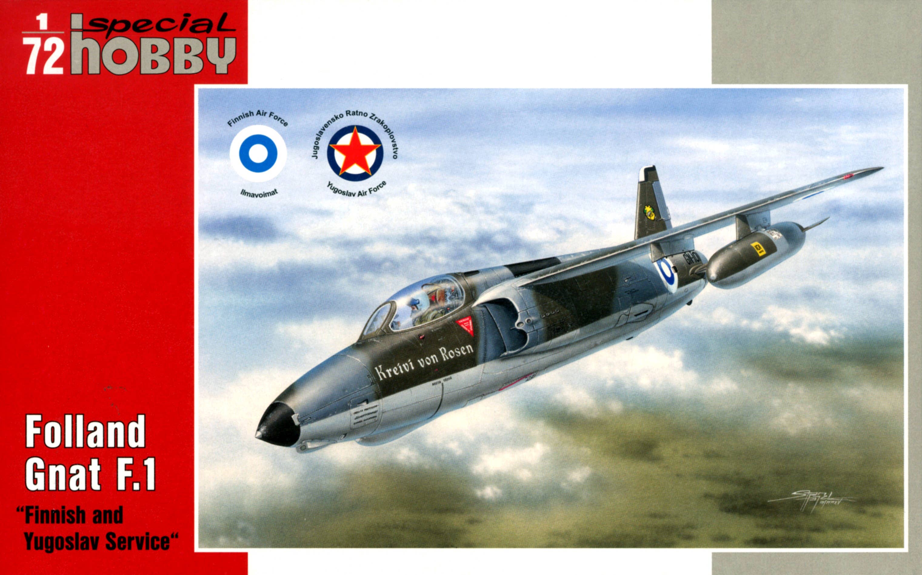 Special Hobby 1/72 Folland Gnat F. Mk.I Finnish and Yugoslav Se | 8594071084851