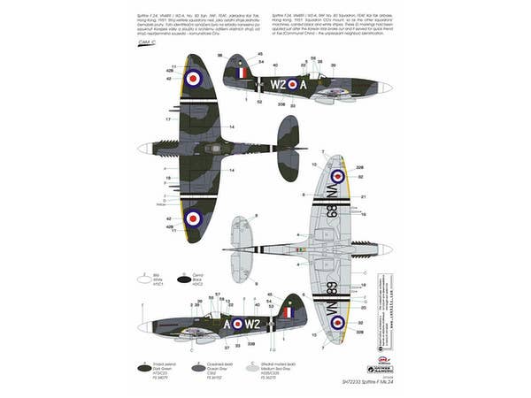Special Hobby 1/72 Supermarine Spitfire Mk.24 'Last of Best' | 8594071083373