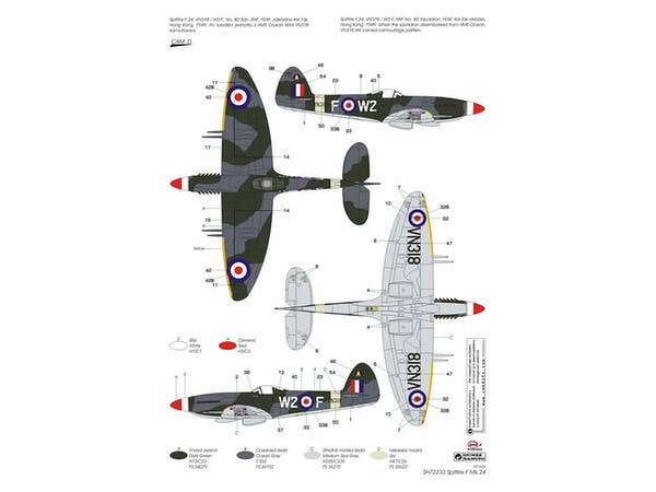 Special Hobby 1/72 Supermarine Spitfire Mk.24 'Last of Best' | 8594071083373