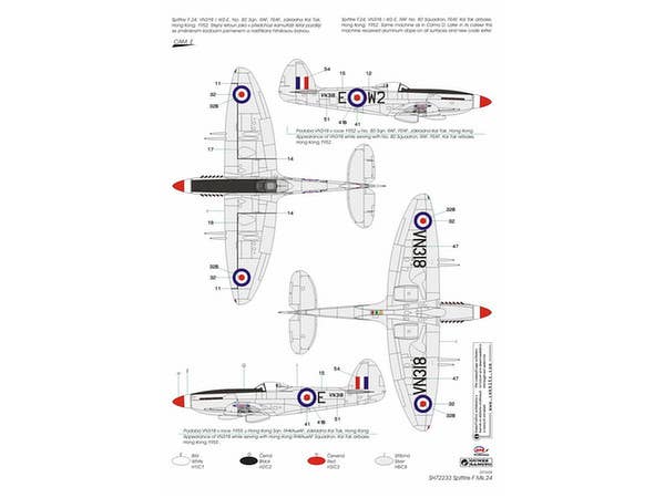 Special Hobby 1/72 Supermarine Spitfire Mk.24 'Last of Best' | 8594071083373