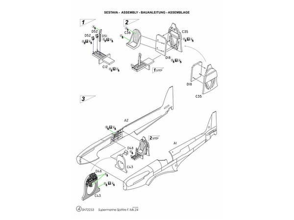Special Hobby 1/72 Supermarine Spitfire Mk.24 'Last of Best' | 8594071083373