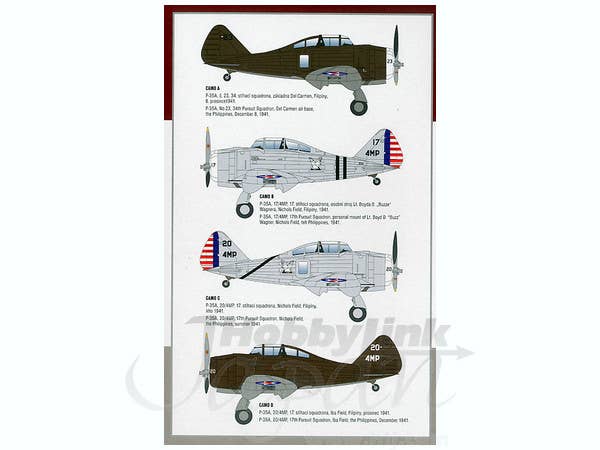 Special Hobby 1/72 P-35A Phillipines Defender | 8594071083274