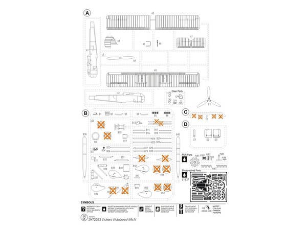 Special Hobby 1/72 Vickers Vildebeest Mk.IV Perseus Engine Vers | 8594071083724