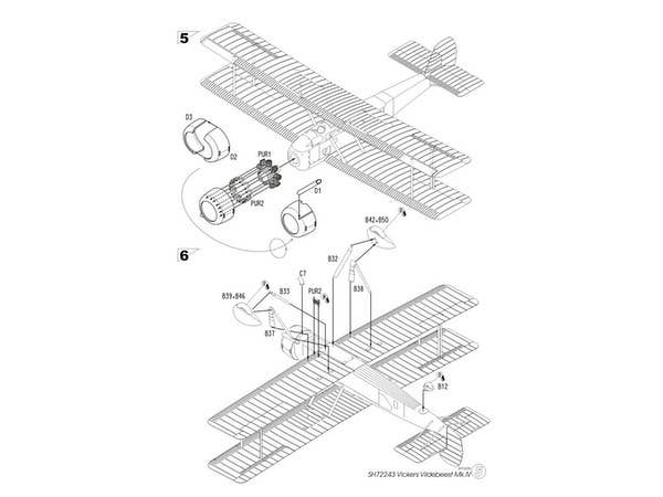 Special Hobby 1/72 Vickers Vildebeest Mk.IV Perseus Engine Vers | 8594071083724