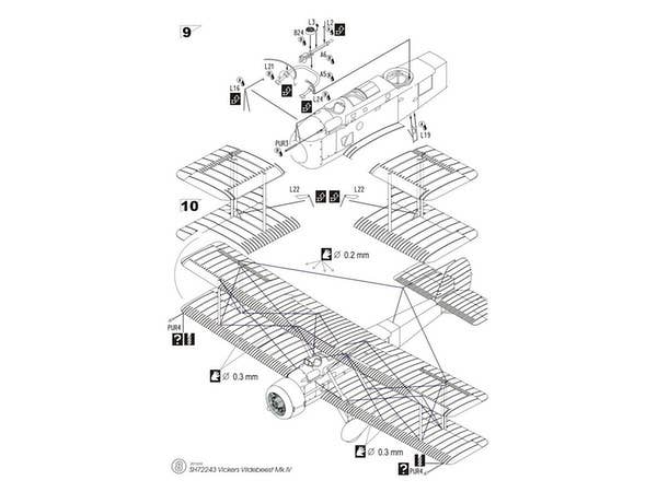 Special Hobby 1/72 Vickers Vildebeest Mk.IV Perseus Engine Vers | 8594071083724