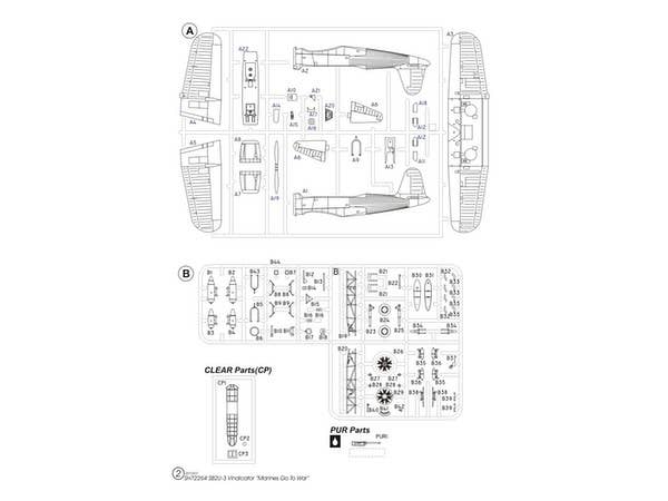 Special Hobby 1/72 SB2U-3 Vindicator 'Marines Go To War' | 8594071083731