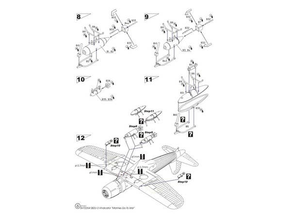 Special Hobby 1/72 SB2U-3 Vindicator 'Marines Go To War' | 8594071083731