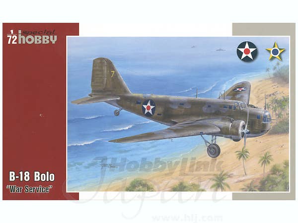 Special Hobby 1/72 B-18 Bolo WWII Service | 8594071083601