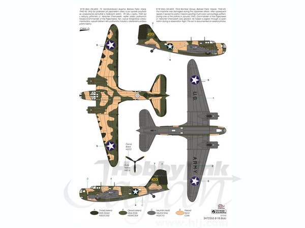 Special Hobby 1/72 B-18 Bolo WWII Service | 8594071083601