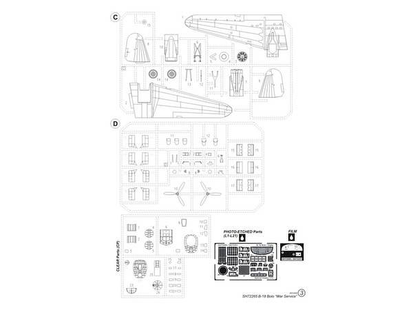 Special Hobby 1/72 B-18 Bolo WWII Service | 8594071083601