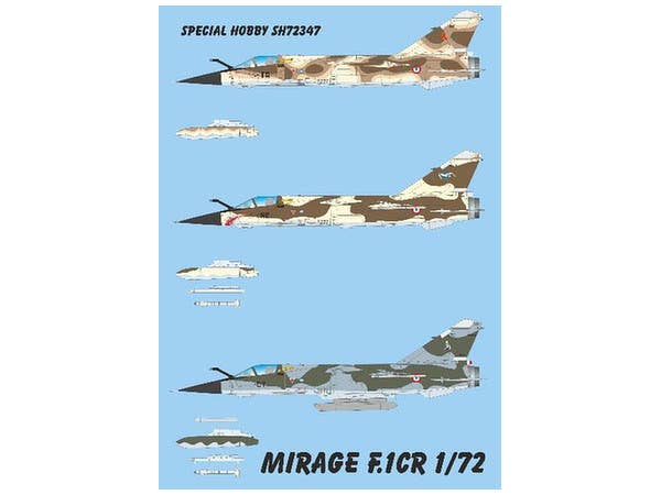 Special Hobby 1/72 Mirage F.1 CR | 8594071085827