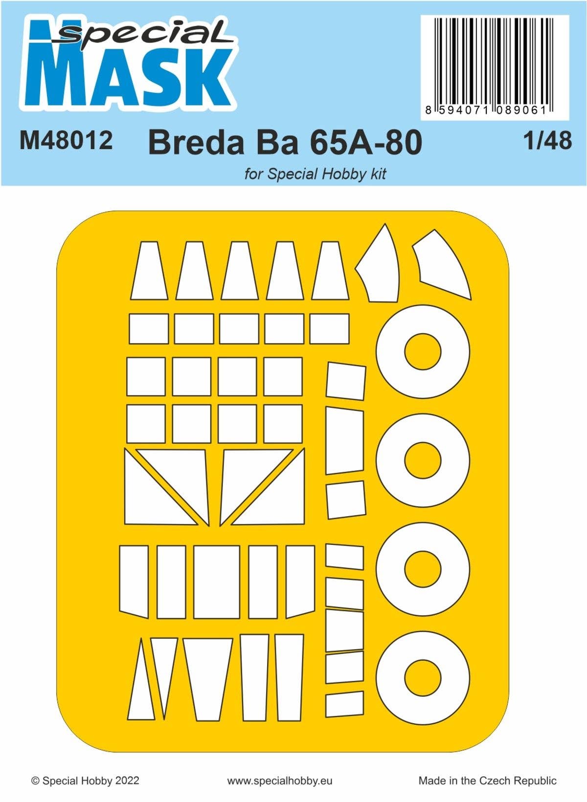 CMK 1/48 Breda Ba 65 MASK | 8594071089061