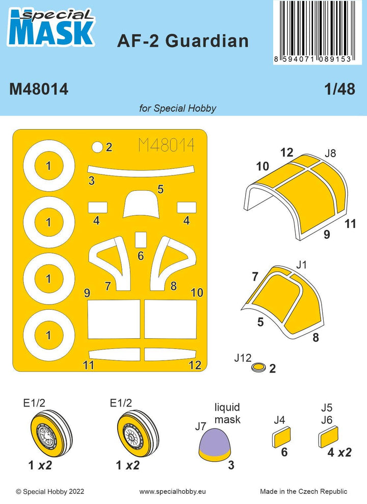 Special Mask 1/48 AF-2 Guardian MASK | 8594071089153