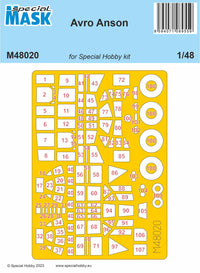 Special Mask 1/48 Avro Anson MASK | 8594071089559