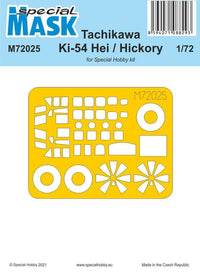 Special Hobby 1/72 Tachikawa Ki-54 Hei / Hickory MASK | 8594071088293