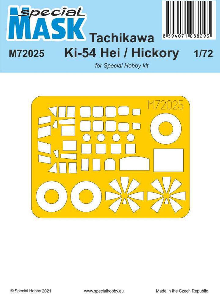 Special Hobby 1/72 Tachikawa Ki-54 Hei / Hickory MASK | 8594071088293