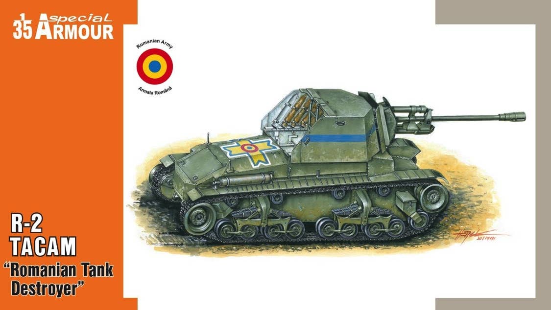 Special Armour 1/35 R-2 TACAM | 8594071085025