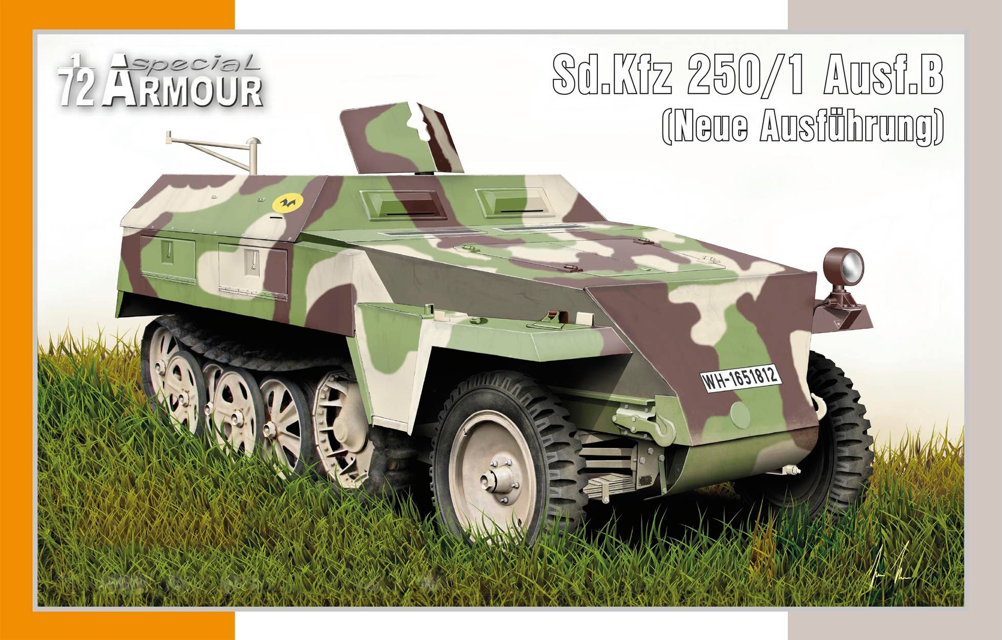 Special Hobby 1/72 Sd.Kfz 250/1 Ausf.B (Neue Ausführung) | 8594071089665