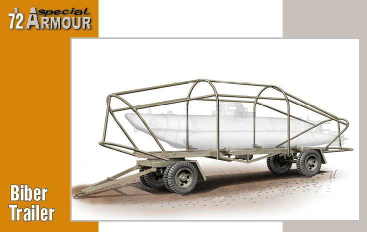 Special Armour 1/72 Biber Trailer | 8594071086305