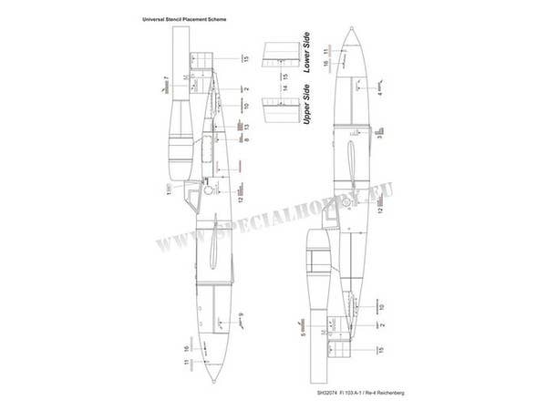 Special Hobby 1/32 Fi 103A-1/Re4 Reichenberg | 8594071086862