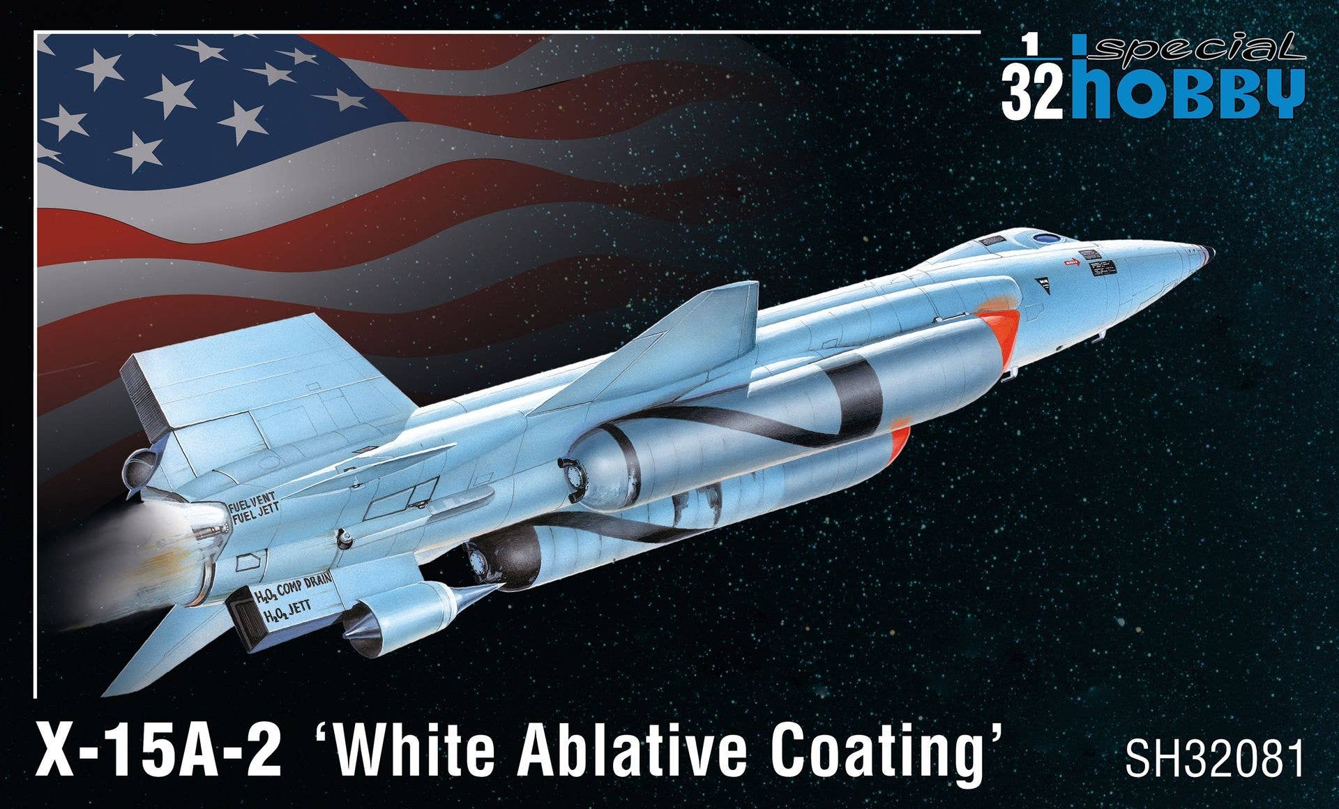 Special Hobby 1/32 X-15A-2 'White Ablative Coating' | 8594071087722