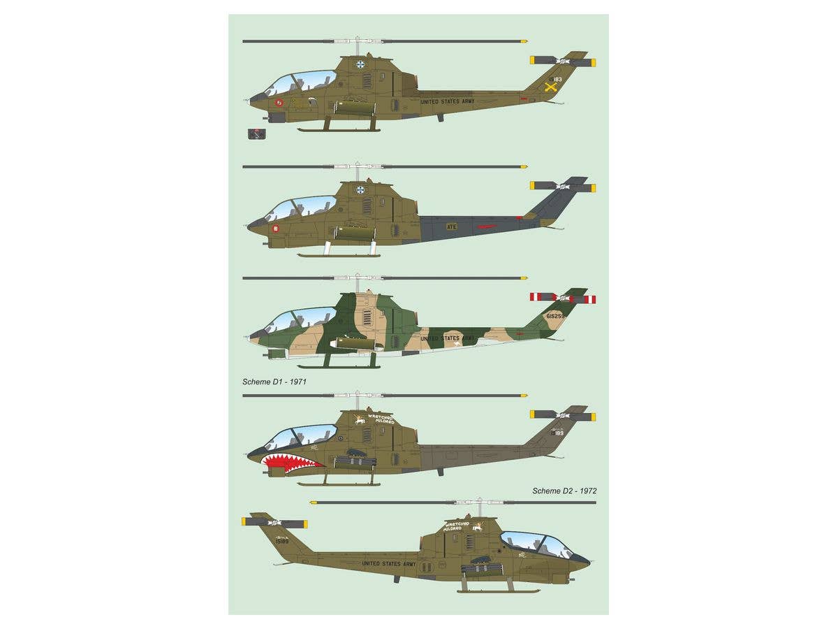 Special Hobby 1/32 AH-1G Cobra ‘Early Tails over Vietnam’ Hi-Tech Kit | 8594071088378