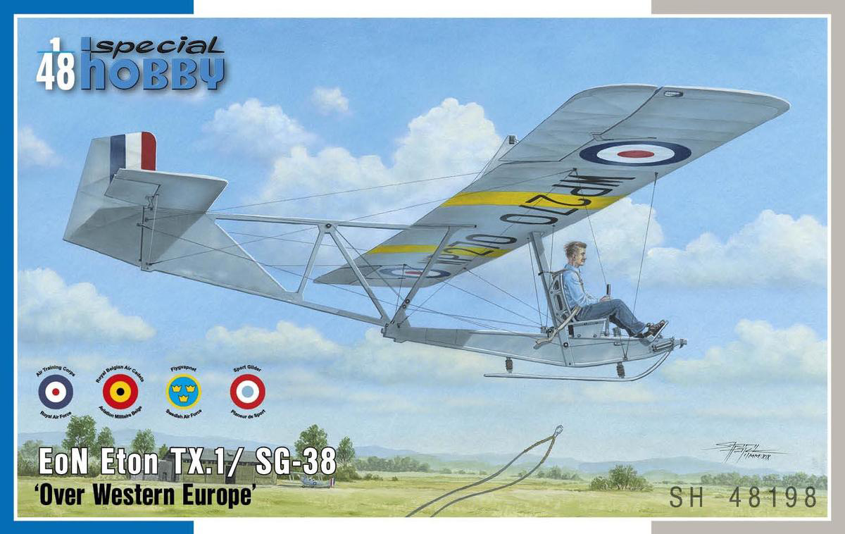 Special Hobby 1/48 EoN Eton TX.1/ SG-38 Over Western Europe | 8594071087005
