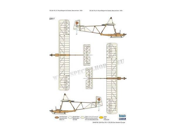 Special Hobby 1/48 EoN Eton TX.1/ SG-38 Over Western Europe | 8594071087005