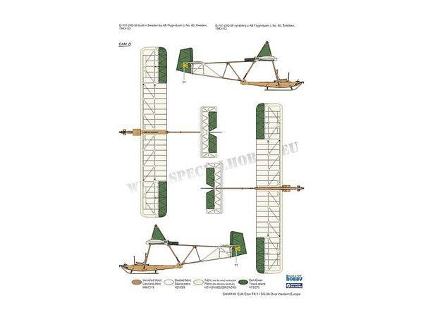 Special Hobby 1/48 EoN Eton TX.1/ SG-38 Over Western Europe | 8594071087005