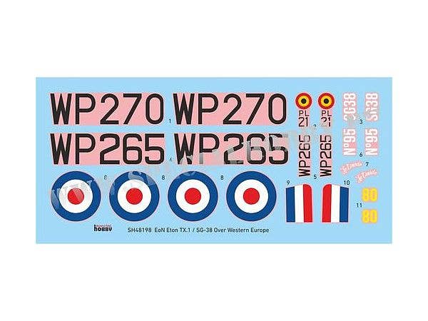 Special Hobby 1/48 EoN Eton TX.1/ SG-38 Over Western Europe | 8594071087005